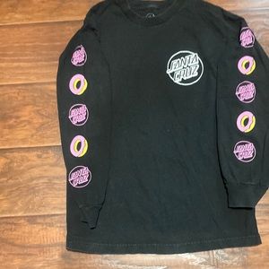 Santa Cruz black long sleeve shirt